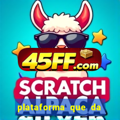 plataforma que da bonus no cadastro e saca no free